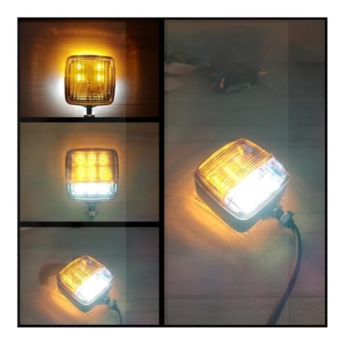 Clignotant moto LED double face 12V-80V indicateur direction avant