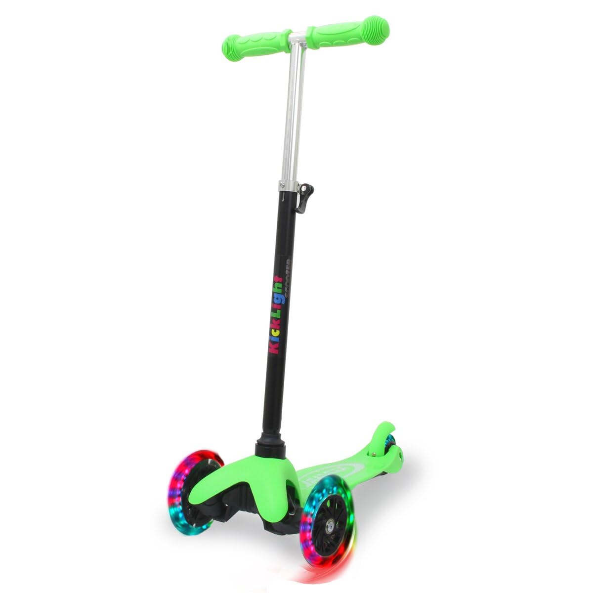 Trottinette trois roues Jamara 460495 noir et vert pour enfants - 4