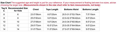 QinCiao Kids Girls 2-Piece Sports Dance Outfits Gymnastic Active Leotard Mock-Neck Floral Lace Crop Tops with Shorts Set Blue 8