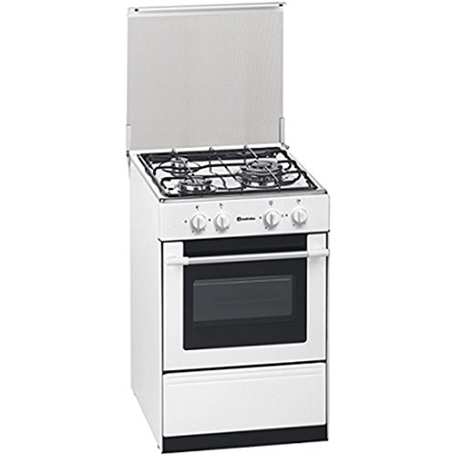Meireles G 1530 DV - Cocina, Gas butano/propano, 44 L, Giratorio, Frente, Color blanco