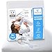 Produktbild Matratzenschoner 90 x 200 Doppelpack, wasserdichte Inkontinenzunterlage, 2-er Set Nässeschutz 90x200, Anti-Milben Atmungsaktiver Matratzenbezug für Allergiker, Schimmelresistente Matratzenauflage