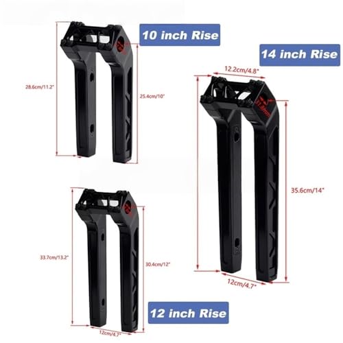 Riser Guidon Moto 32mm Commande Manuelle Barres de Graisse Dyna - 5
