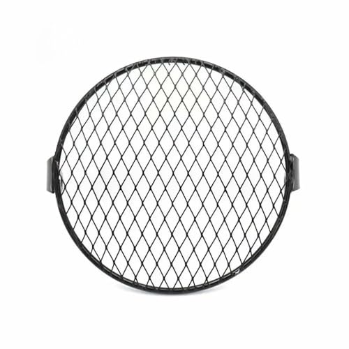 Grille phare moto universel 7 pouces idéal pour vos sorties de nuit et voyages sur pistes de terre
