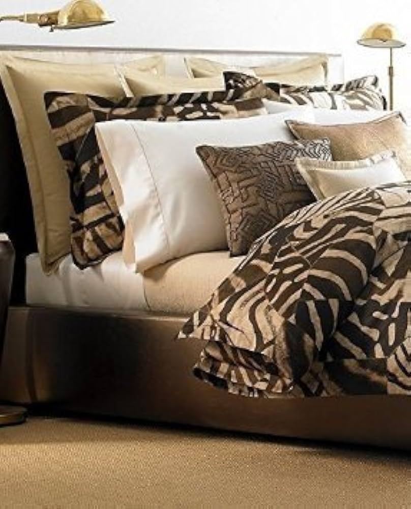 Amazon.com: Ralph Lauren Home Victoria Falls Tan Brown Zebra