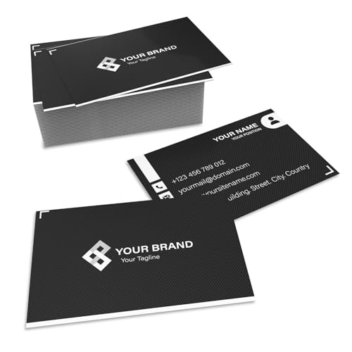 Gruppo Veneziano - Biglietti da visita personalizzati 100pz - Biglietti da visita personalizzati con logo-immagini e testi - 100% made in italy