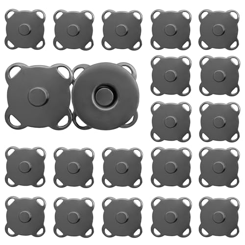Magnetverschluss Für Taschen, 14 Stücke Magnet Verschluss...