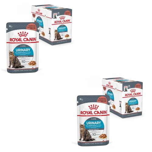 Royal Canin Urinary Care Gravy | Doppelpack | 2 x 12 x 85 g | Alleinfuttermittel für Katzen | Mineralstoffgleichgewicht