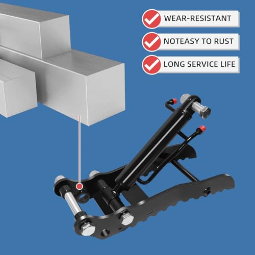 Hydrauliczne mocowanie kciuka do minikoparek, zestaw akcesoriów do koparek o dużej wytrzymałości z wężami hydraulicznymi, zwiększa wydajność kopania
