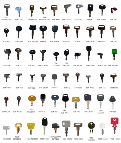 10 Pack 91# SKYJ Key for Skyjack Linkbelt Advance Upright JLG Terex 300312 TC5