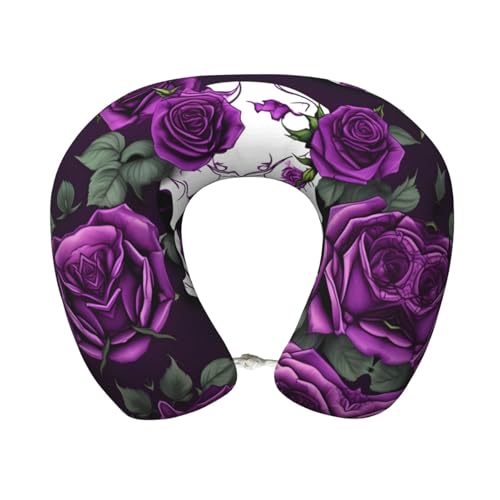 Almohada de cuello con espuma viscoelástica negra miniatura 1