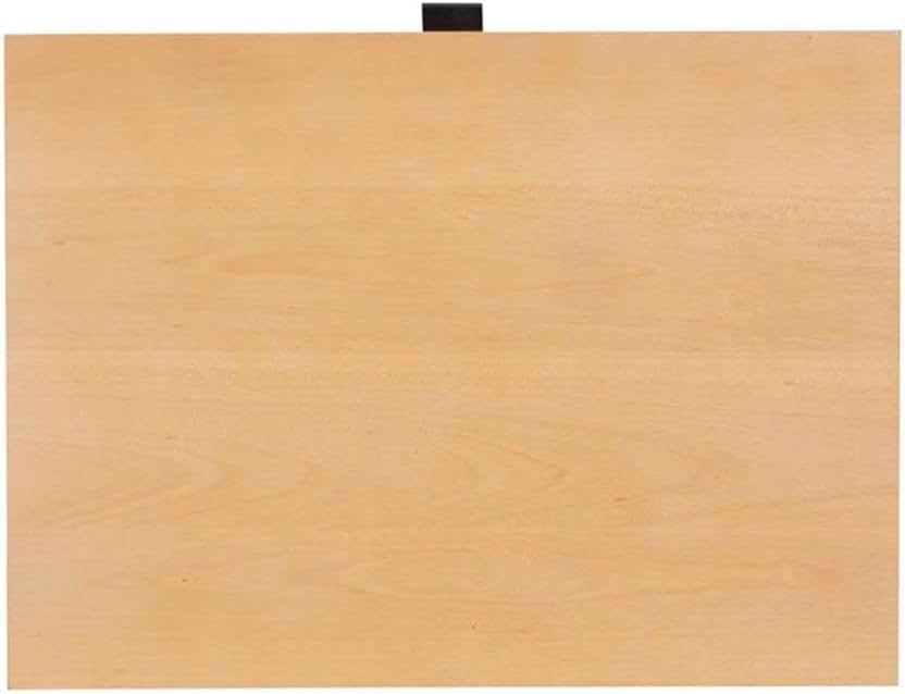 BOWERY HILL Wood Nightstand, 25.25 x 18.5 x 26.5 in, Natural Stain Finish, 2 Drawers with Cane Front Panels, Midcentury Modern Design, Metal Pulls, Bedroom Storage