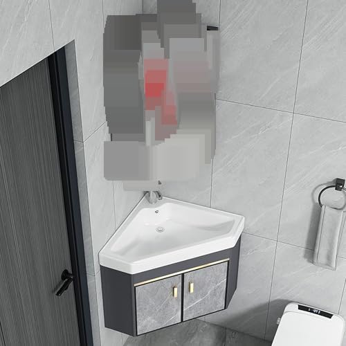 Évier extérieur et WC : optimisez vos toilettes avec ce meuble vasque de coin