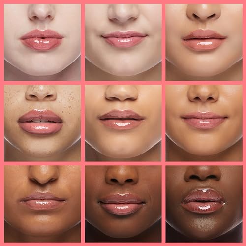 Image of KEYBO Lip Plumper Dotom Lip Plus 16 Colors, 3 Steps Extreme Plumping Clear Lip Gloss by Essence Lip Care Oil & 16 Color Tints from Korean Makeup (32. GM-Cherry Ade)