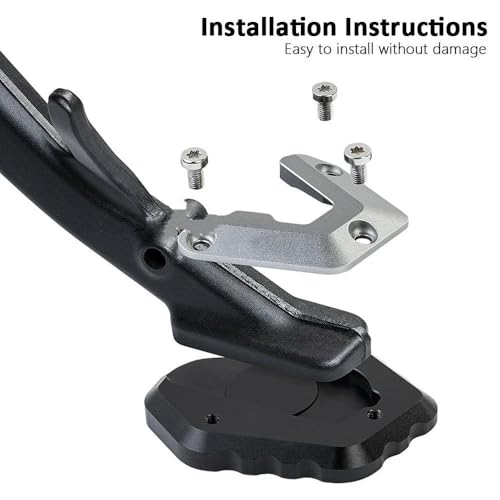 Extension béquille latérale coussin moto BMW R1300GS R1300 GS 2023 - 3