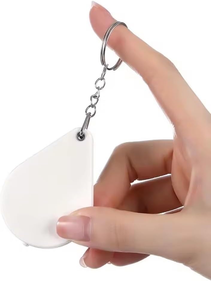 VIDI Mini Keychain Pocket Magnifier Jewelry Loupe Portable Foldable Magnifying Glass Eye