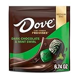 Dove Promises Dark Chocolate Mint Swirl Candy Bag, 7.61 Oz
