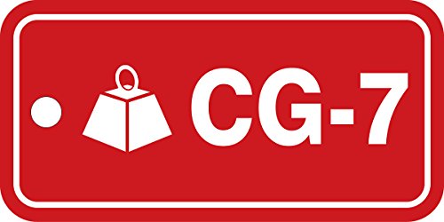 Étiquette CG-7 Control Gravity pour éviter les erreurs de consignation d'énergie x5