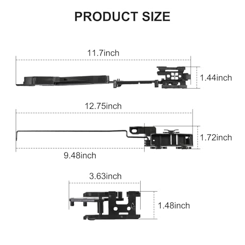image for CARMOCAR Sunroof Track Assembly Repair Kit Replacement for Ford F150 F