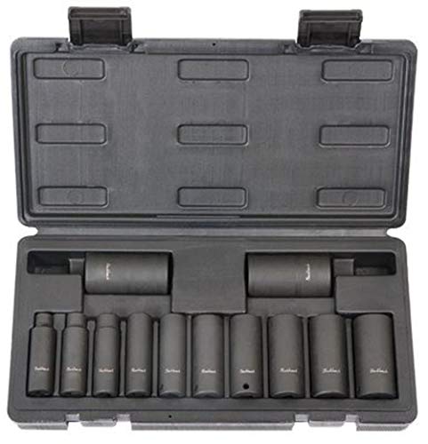🔥 Crazy Deals Blackhawk U-1512DS 6-Point Drive Deep Impact Socket Set, 3/8", 12PC