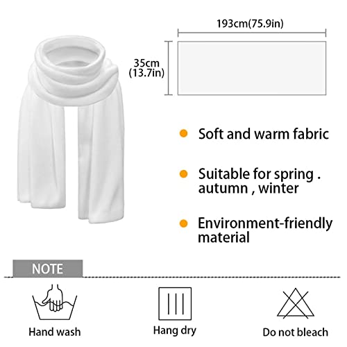 WELLFLYHOM Winter Scarf for Women Cold Weather Warm Scarf Knit Shawl and Wraps4