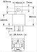 HELLA 003510087 30 Amp 12V Mini SPST Relay with Bracket