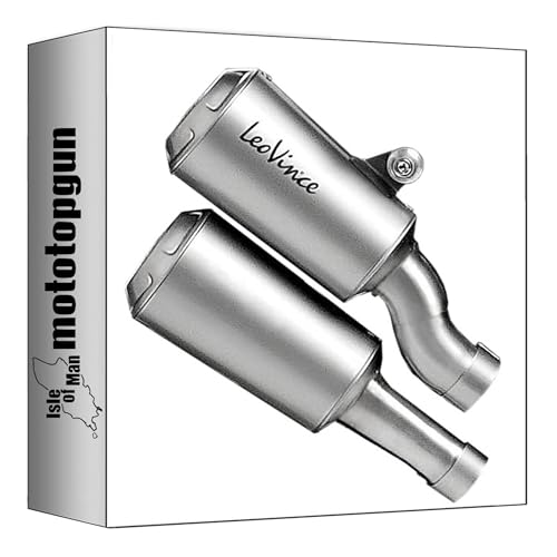 Double pot LeoVince LV-10 acier premium destine a la Triumph Speed Triple 1200 RR 2026