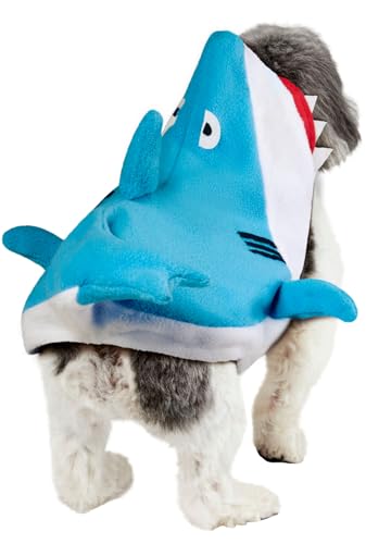 Pet Dog Cat Shark Bite Animal Halloween Fancy Kleid Kostüm Outfit Kleidung S-XL -, Small
