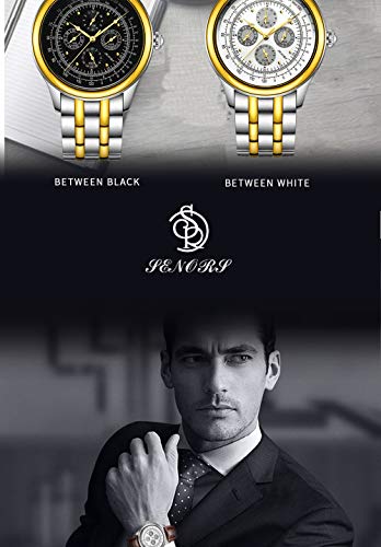 Montre bracelets luxe classique homme le cadeau idéal en acier durable - 7