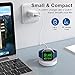 2026 Upgraded for Apple Watch Charger Magnetic Fast Charging Dock,Portable Wireless Charging Stand Compatible with iWatch Series Ultra/SE/11/10/9/8/7/6/5/4/3 Support Nightstand Mode-White With Adapter
