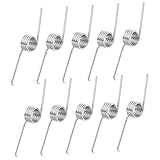Photo Gallery heallily 10 molle di torsione in acciaio inox per coperchi di bidoni della spazzatura, molle di compressione con filo a forma di v, compatibili con coperchi per bidoni della spazzatura, per uso Photo Gallery heallily 10 molle di torsione in acciaio inox per coperchi di bidoni della spazzatura, molle di compressione con filo a forma di v, compatibili con coperchi per bidoni della spazzatura, per uso