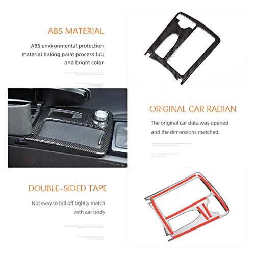 Fibra di carbonio Stile LHD per Benz Classe C W204...