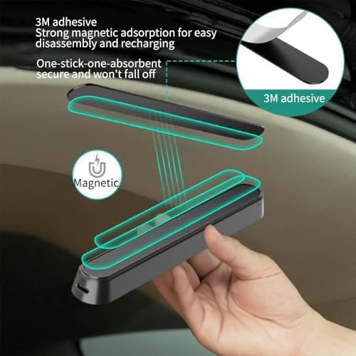 Luz del Maletero del Coche Volkswagen ID. Buzz Lámpara de Lectura Interior Recargable 6