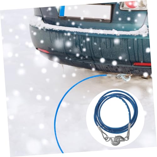 Sangle de traction Mipcase en acier pour sortir un véhicule utilitaire en panne sans stress - 5