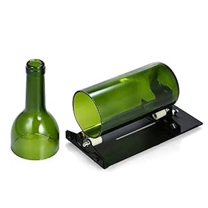 Coupe-Bouteille en Verre DIY Verre Bouteille De Bouteille Ajustable Outil De Coupe De Bouteille De Bière Bouteilles De Bière (Couleur : Black, Size : One Size)