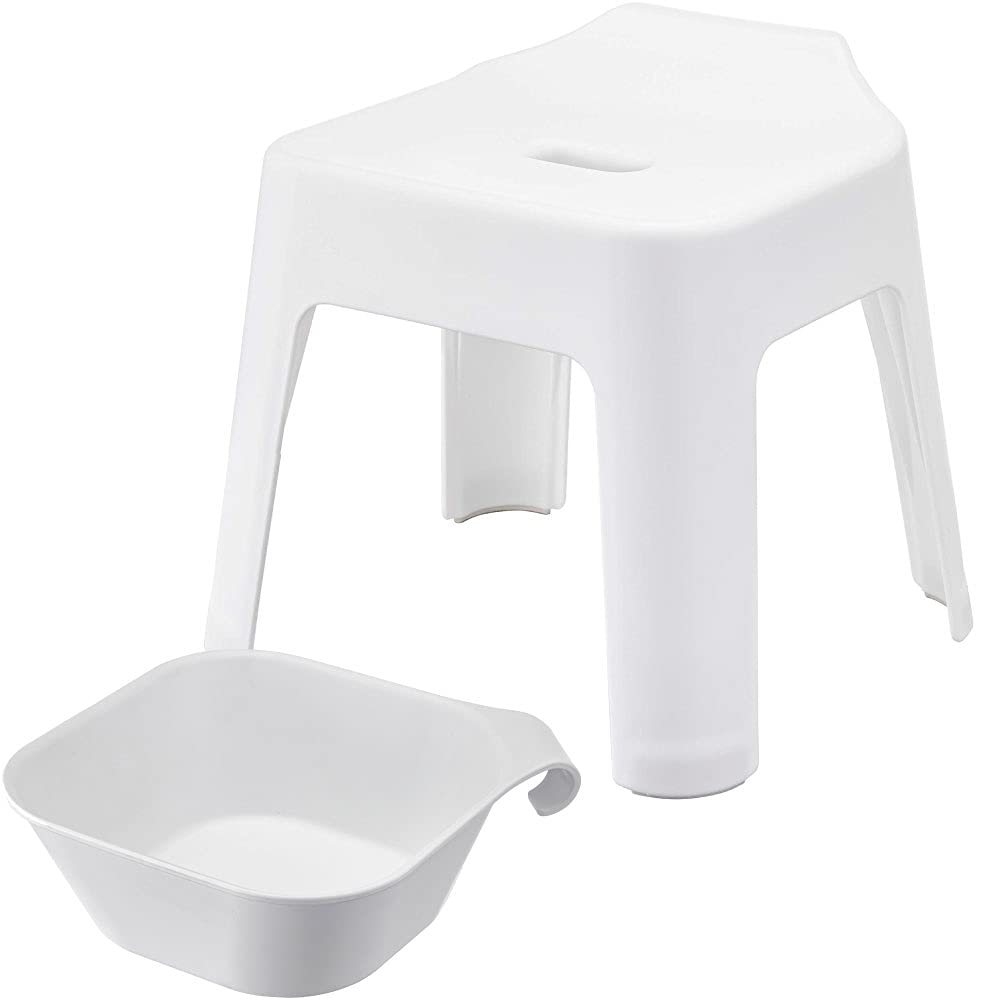 Amazon｜山崎実業 タワーシリーズ tower 引っ掛け風呂イス 30cm