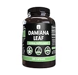 PURE ORIGINAL INGREDIENTS Damiana Leaf (365 Capsules) No Magnesium Or Rice Fillers, Always Pure