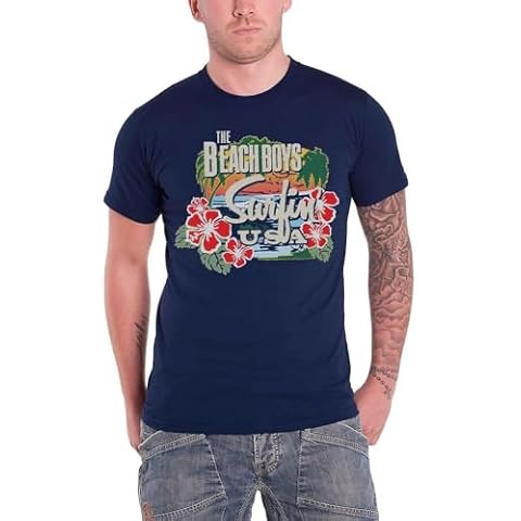 Beach Boys Surfin' USA Tropical T-Shirt Cover
