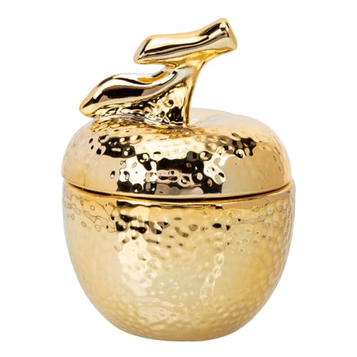 CONGARTENO Multi Function Candy Jar Decorative Jewelry Box with Lid for Home Storage for Treats and Accessories Elegant Design present for All Occasions