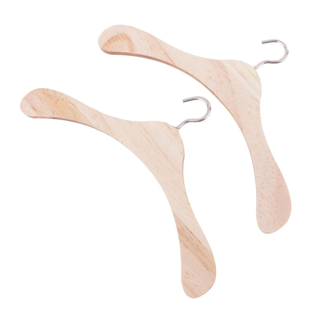 Lot De 10 Cintres En Bois De 15 Cm Pour Poupées BJD SD13 Et Uncle