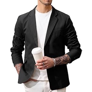 PJ PAUL JONES Sakko Herren Sportlich Regular Fit Blazer Jackett Freizeit Anzugjacken für Freizeit Business