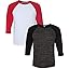 (1) White/Red + (1) Blck Mrble/Blck