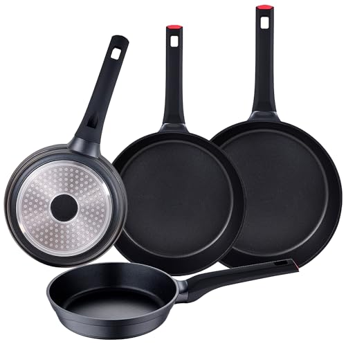 Imagen de Juego de 4 sartenes San Ignacio en aluminio fundido