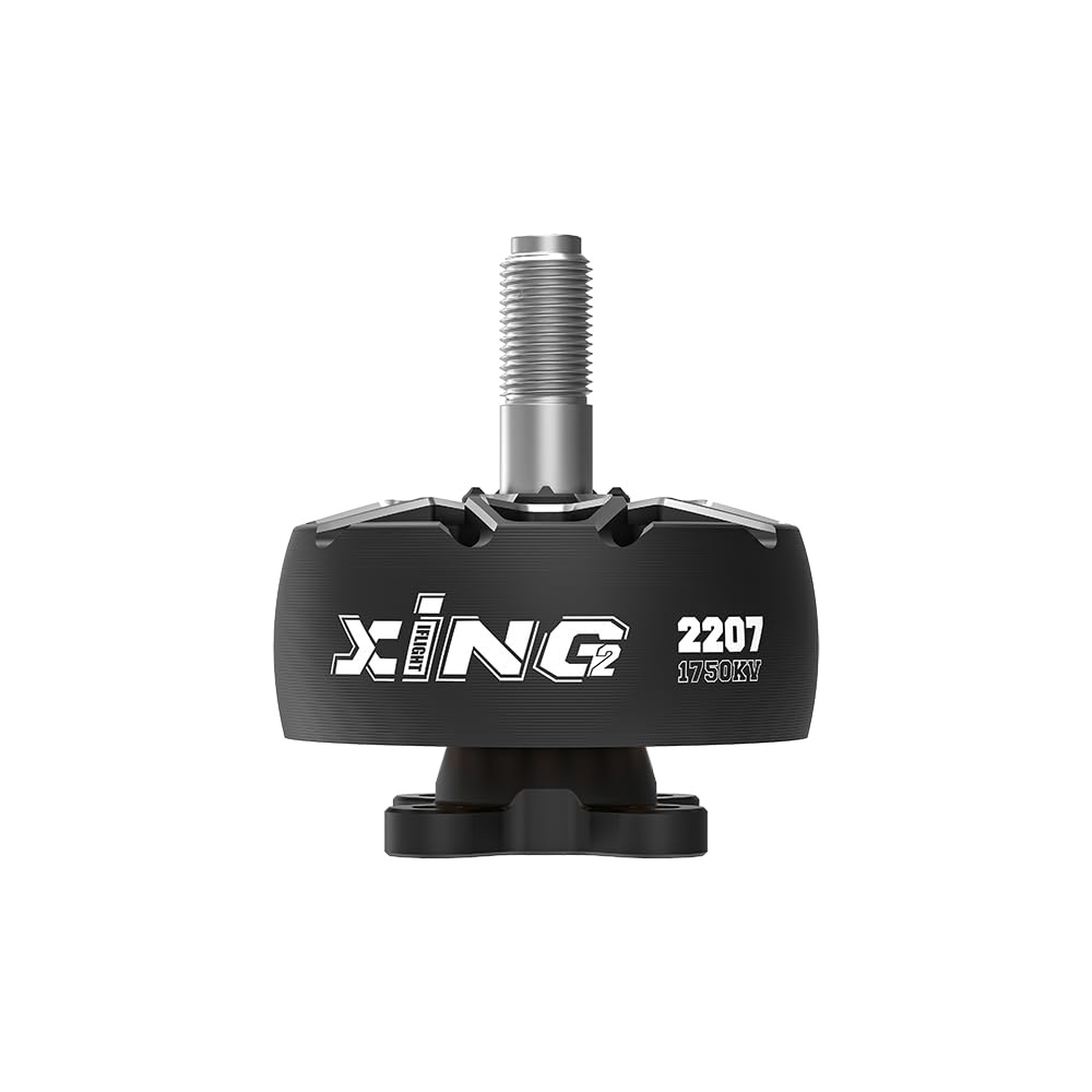 iFlight1pc XING2 2207 1750KV 4S / 6S FPV Motors Unibell Black for Nazgul Evoque F5 Drone Motor