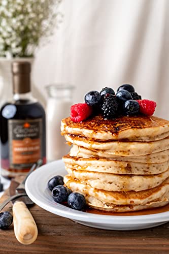Crown Maple Amber Color, Rich Taste Organic Maple Syrup, 25 Fl Oz, Flavor Marinades, Cocktails, Pancakes, Squash & Bacon #TOP3