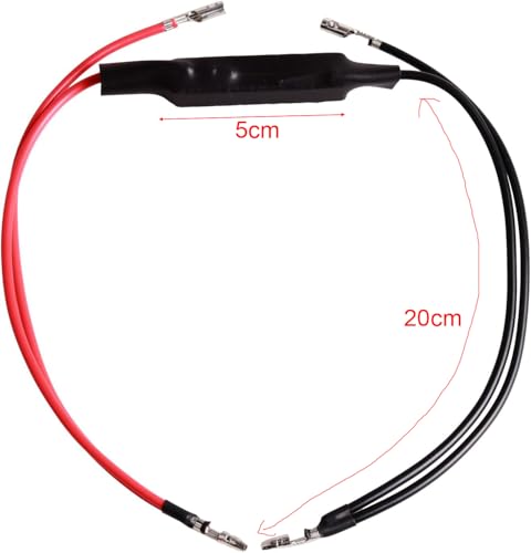 Image of Gebildet 12V Motorbike Turn Signal Indicator Resistor 4PCS Motorcycle Resistor 10W10Ω Adaptor Flash Fix Error LED for Motorcycle Motorbike(Y-061)