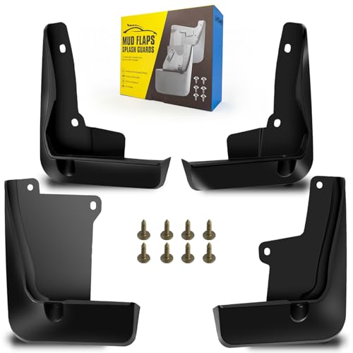 Image of Mud Flaps Fit for 2018 2019 2020 2021 2022 Toyota Camry Sedan (Not Fit SE /XSE), Dedicated Mudguard for Four Seasons Universal Protection, Front and Rear