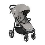 Seggiolini auto Joie. Modello Buggy & Sportwagen Litetrax Pro Air bis 22 kg belastbar mit Luftreifen, Schieber-Ablagefach & Regenschutz - Pebble