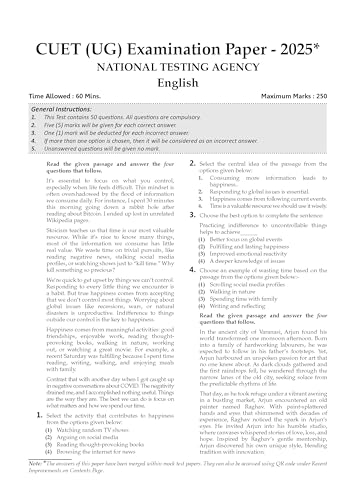 Image of Oswaal NTA CUET (UG) Mock Test Papers | English, Physics, Chemistry, Maths & General Aptitude Test (Set of 5 Books) | For 2026 Exam | Includes 2025 Paper- fully solved | With Oswaal AI