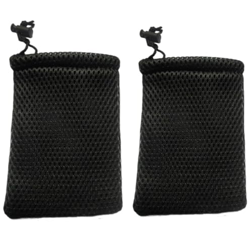 GDQLCNXB Nylon Mesh Drawstring Bag,Small Mesh Bags 8Pcs for Small Travel Stuff Bags15 x 10cm/6