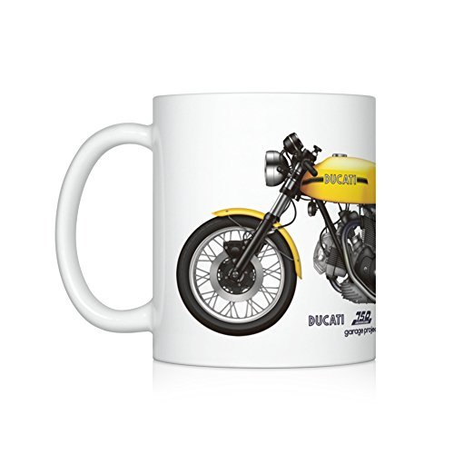 750 Sport motorcycle illustration Coffee Mug